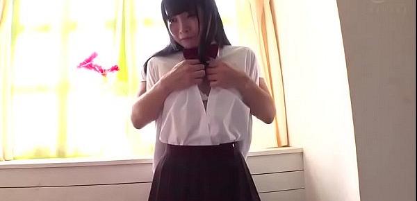  Young Japanese Schoolgirl Babe With Small Tits Fucked - Aoi Kururugi
